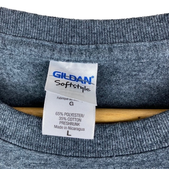 Gildan Pat Benatar 35th Anniversary Concert Tour Band T-Shirt Tee 2014 Sz L Gray - Picture 4 of 6